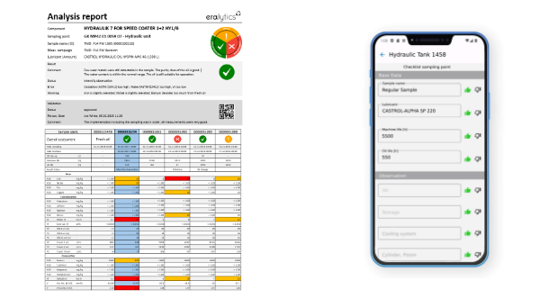 Report pdf and mobile view eralab OCM