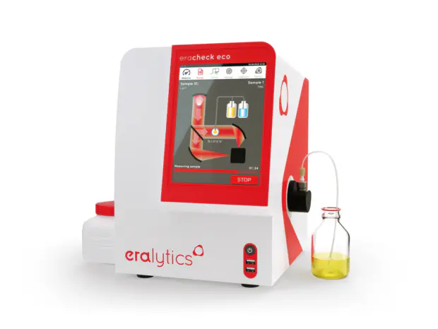 ERACHECK ECO CFC-free oil-in-water tester for high-precision TOG and TPH analysis according to ASTM D8193.