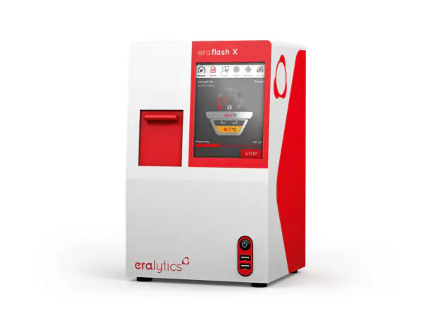 The petroleum flash point tester ERAFLASH X