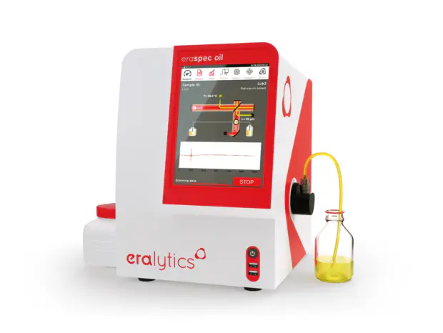 The FTIR spectral lubricant analyzer eraspec oil
