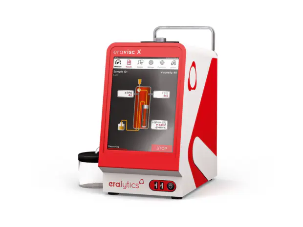 The kinematic viscometer ERAVISC X